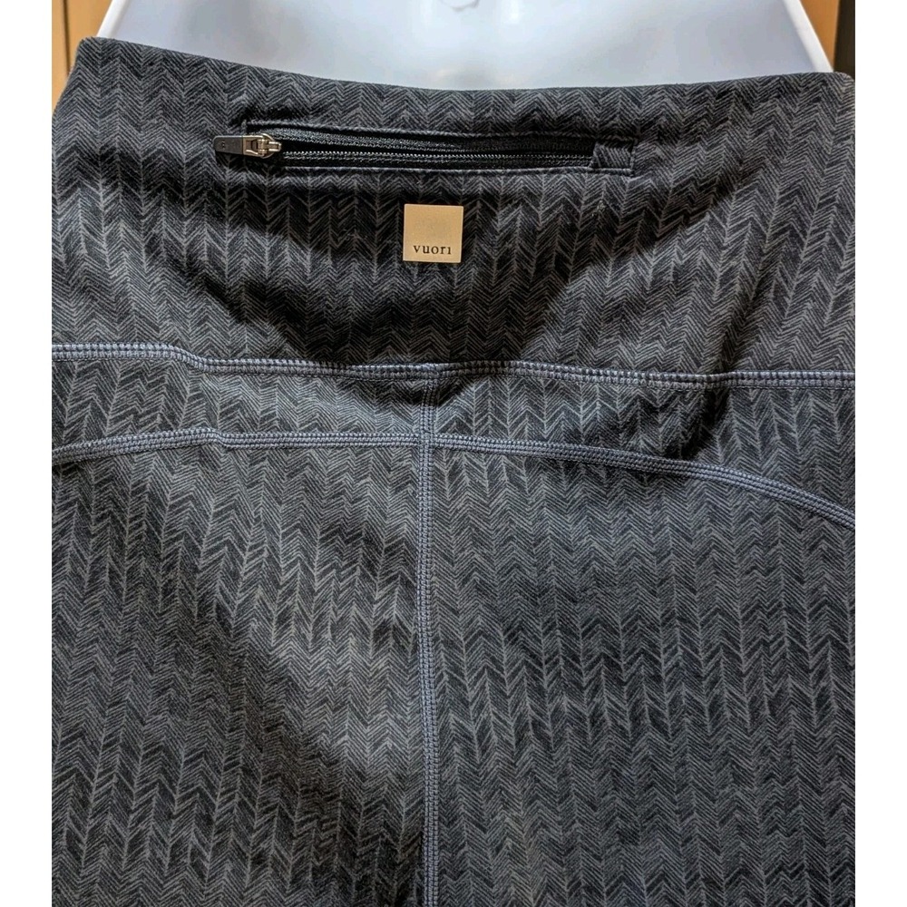 Vuori Gray Pace High Waisted Yoga Women's Activewear Leggings Size Medium - Picture 8 of 12